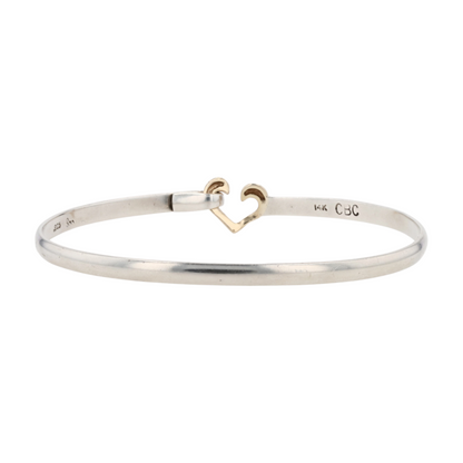 The Caribbean Bracelet Company Sterling Silver Bangle Bracelet – Image 2