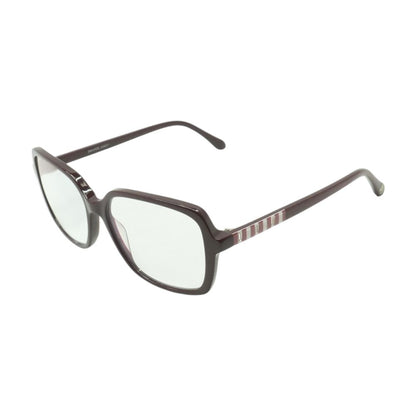 Burgundy DJ7009 Square Unknown Prescription Eyeglasses