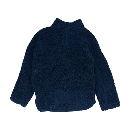 Navy Solid 1/4 Zip Pullover