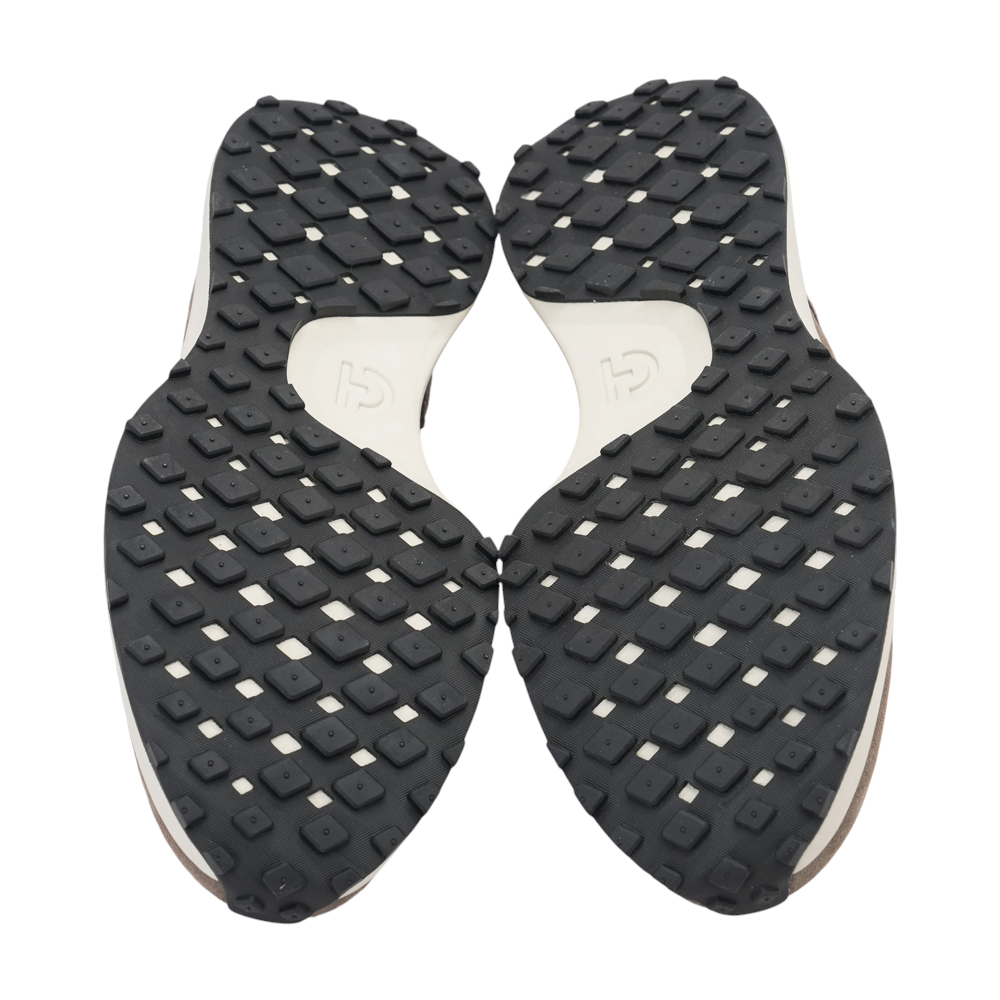 Gray Low-Top Athletic Shoes