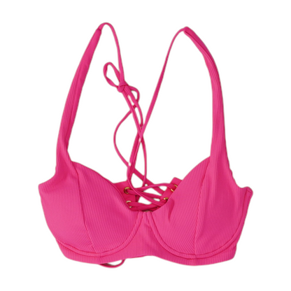 Neon Pink Swim Top