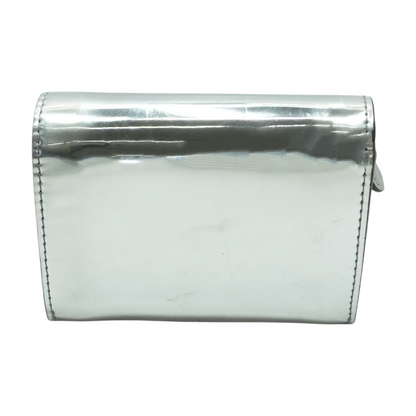 Silver Compact Wallet