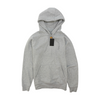 Gray Solid Hoodie Pullover