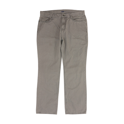 Gray Straight Jeans