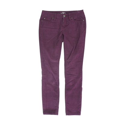 Purple Petite Skinny Pants