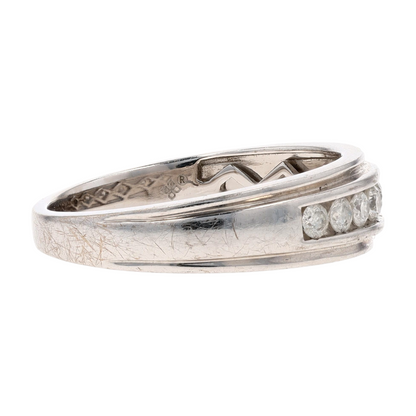 .40 ctw 10K White Gold Diamond Band Ring