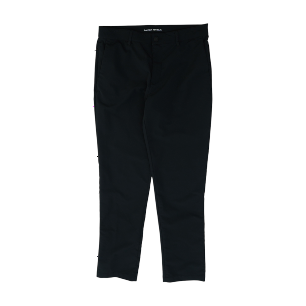 Black Regular Pants