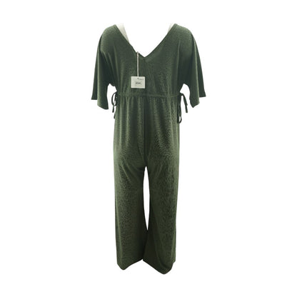 Green Maternity Jumpsuit