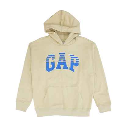 Beige Hoodie Pullover