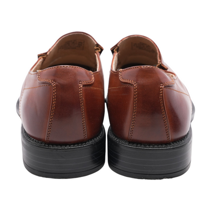 Brown Slip-On Dress Shoes