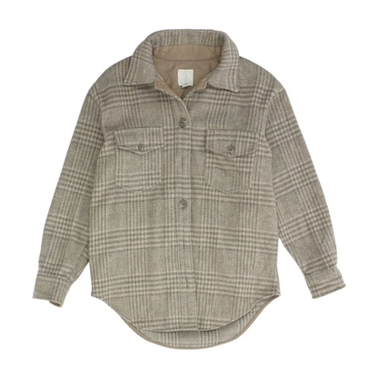 Tan Check Jacket