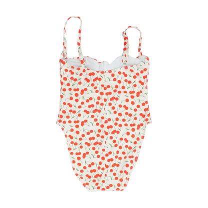 Beige Print One-Piece