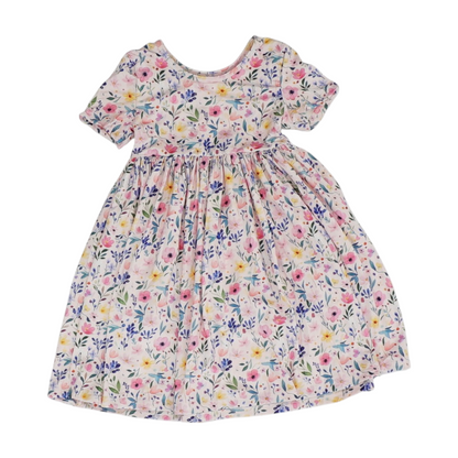 Pink Floral Dress