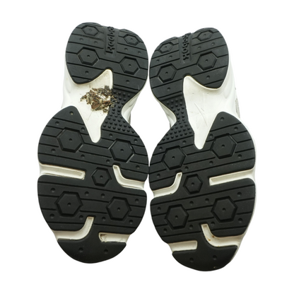 White Low-Top Athletic Shoes