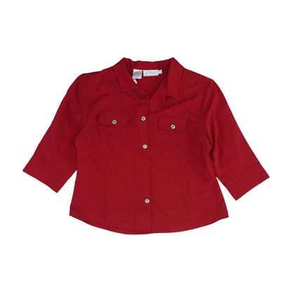Vintage Red Button Down