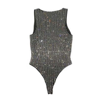 Silver Bodysuit Blouse