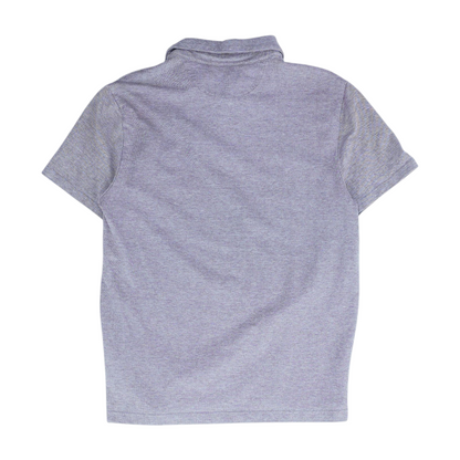 Maroon Solid Short Sleeve Polo