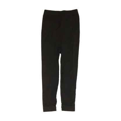 Black Solid Leggings