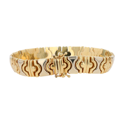 18K Yellow Gold Chain Bracelet