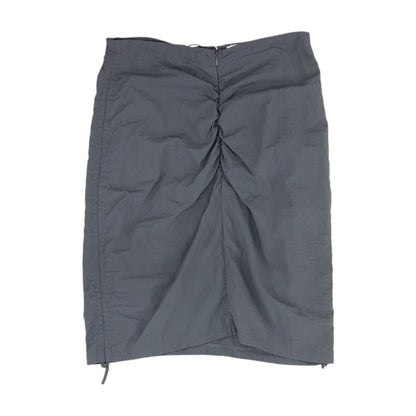 Gray Midi Skirt