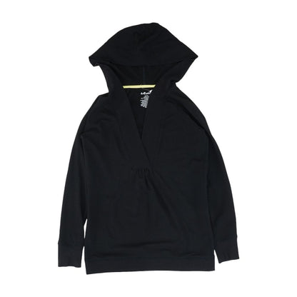 Black Solid Hoodie