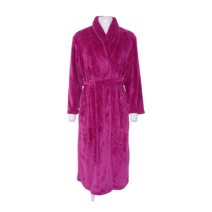 Magenta Solid Robe