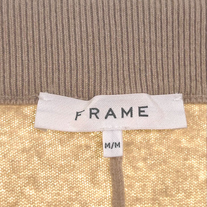 Wool-Cashmere Blend Tan Pants