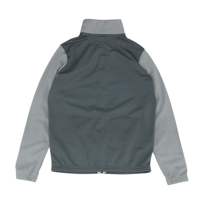 Gray Color Block Jacket