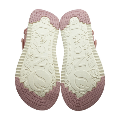 Pink Sport Slide Sandals