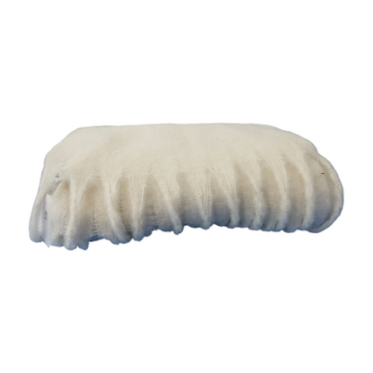 Ivory 100% Polyester Scarf