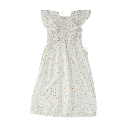 White Floral Dress
