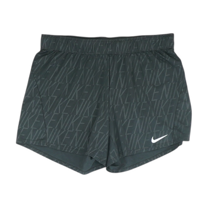 Black Solid Active Shorts