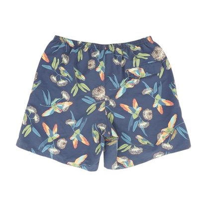 Navy Print Swim Bottom