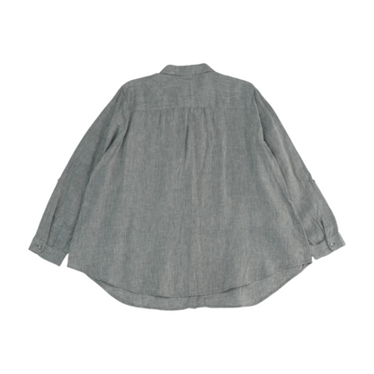 Gray Button Down