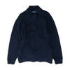 Navy Solid 1/4 Zip Pullover