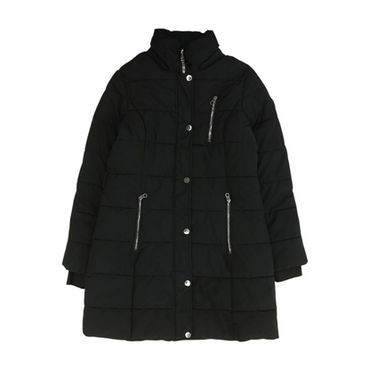 Black Solid Coat