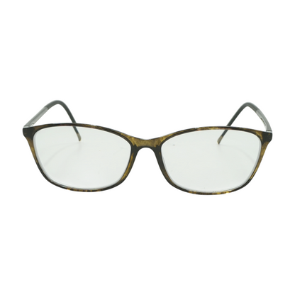 Brown SPX 1603 Square Prescription Eyewear