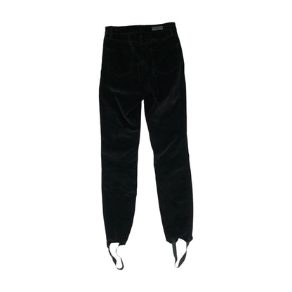 Black Solid Pants