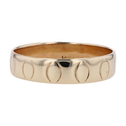 14K Yellow Gold Band