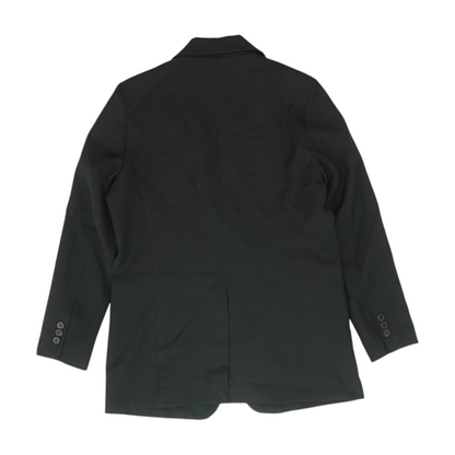 Black Solid Blazer