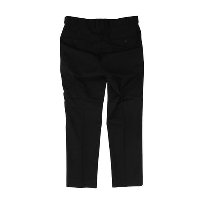Black Solid Dress Pants