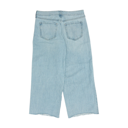 Blue Wide Leg Jeans