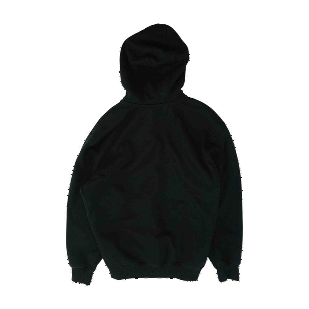 Black Solid 1/4 Zip Pullover