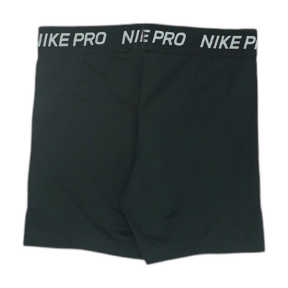 Black Solid Active Shorts