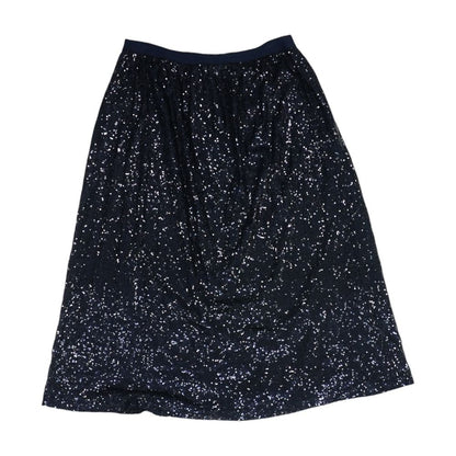 Navy Maxi Skirt