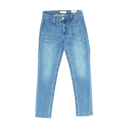 Blue Straight Jeans
