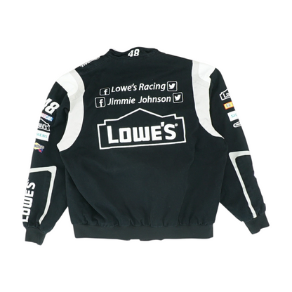 Black Jimmie Johnson Color Block Jacket