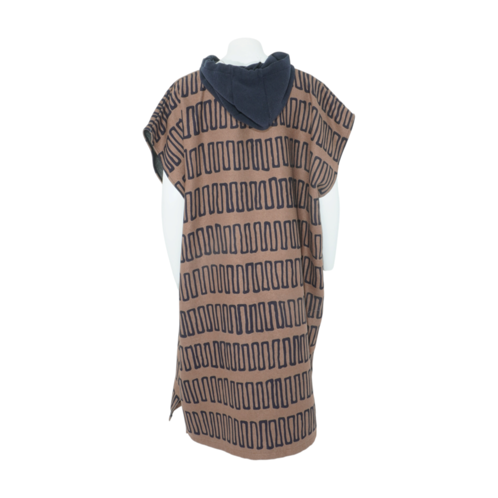 Brown Print Cover-Up