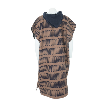 Brown Print Cover-Up