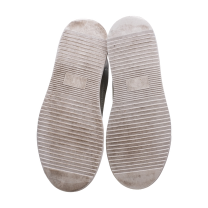 Silver Athletic Shoes